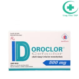 Docefnir 100mg Domesco - Thuốc điều trị viêm, nhiễm khuẩn